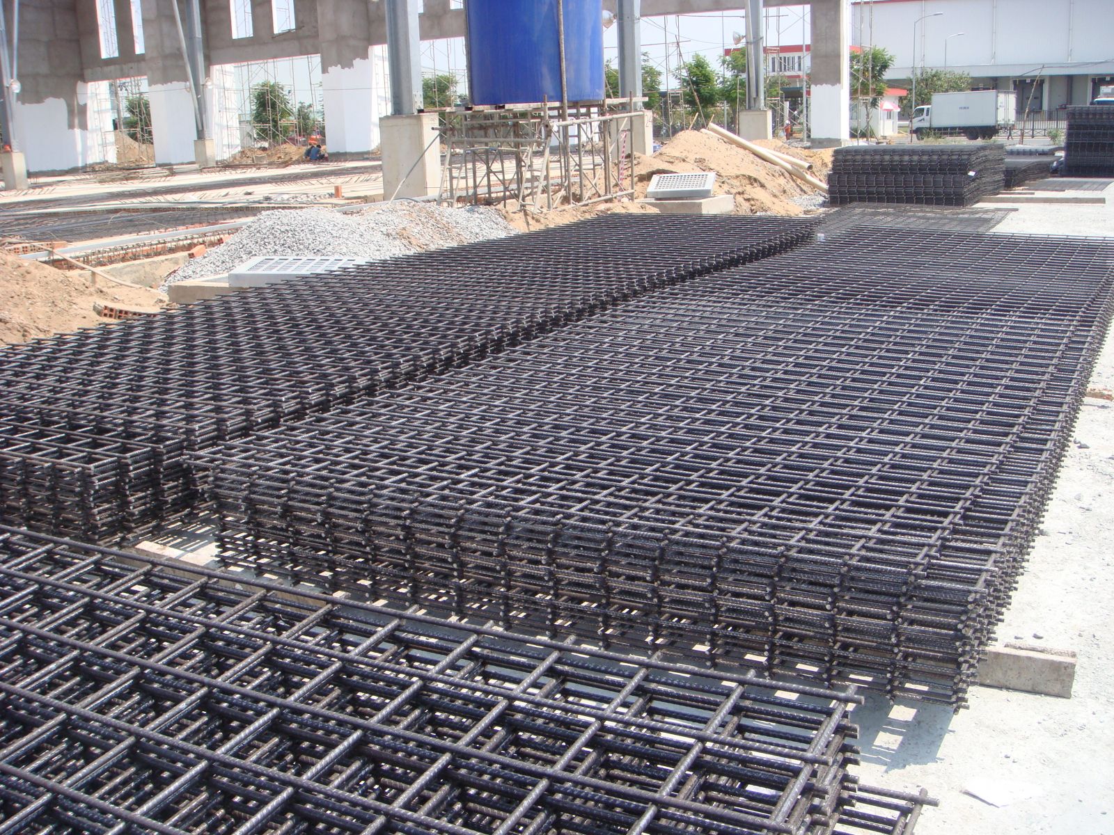 Lưới thép hàn dùng cho sàn nền - Công Ty TNHH Lưới Thép Hàn Song Hợp Lực